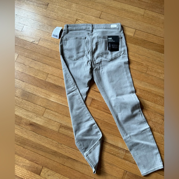 PAIGE Verdugo Crop Mid Riss Ultra Skinny NWT - Picture 4 of 11